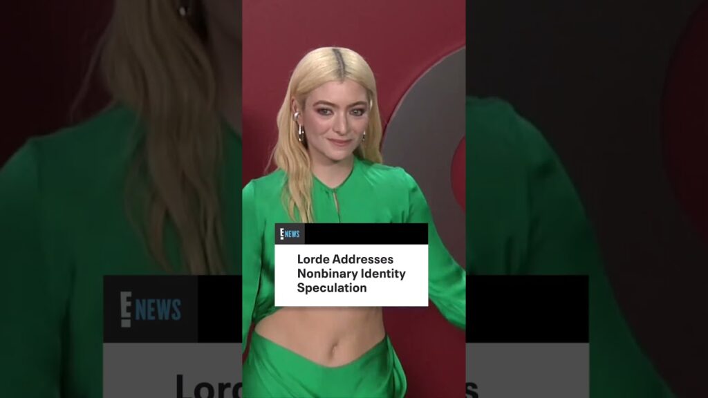 Lorde is getting candid about gender identity at the link in bio.