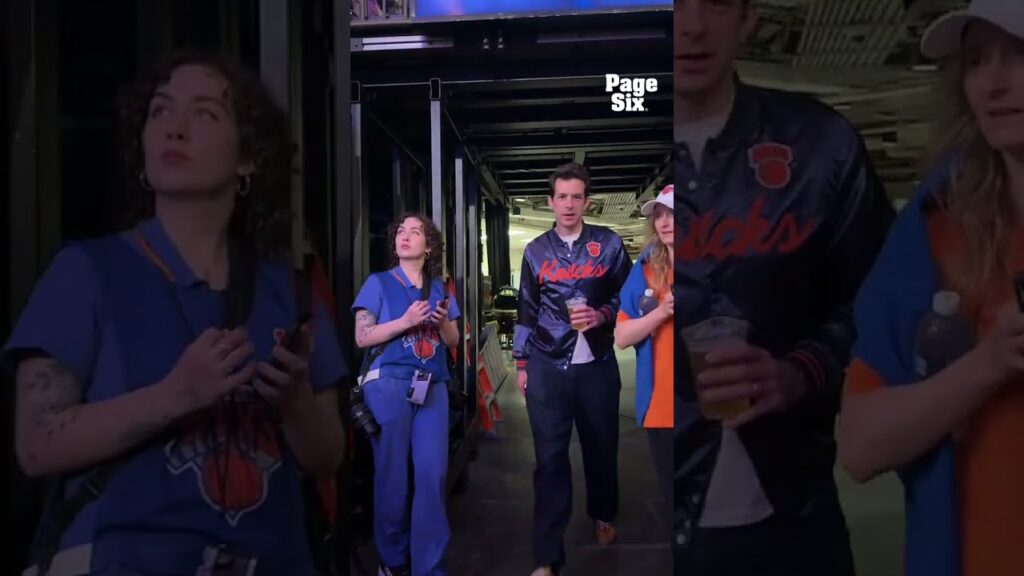 Its date night for Mark Ronson and Grace Gummer at Knicks vs Celtics Game 6 at MSG ππ§‘π Its date night for Mark Ronson and Grace Gummer at Knicks vs Celtics Game 6 at MSG ππ§‘π