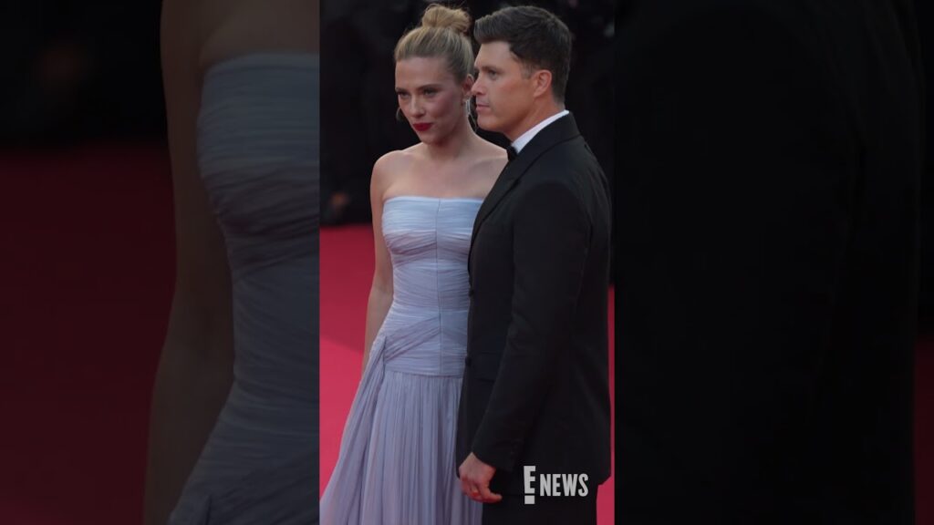 We'll just be here marveling at Scarlett Johansson and Colin Jost on the #Cannes carpet. 🤩