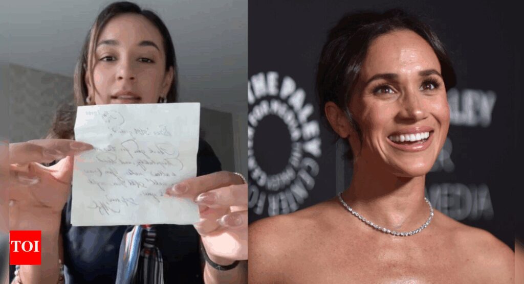 ‘Dear girlies, thank you for…’: What Meghan Markle said in a handwritten note to American Airlines flight attendants ‘Dear girlies, thank you for…’: What Meghan Markle said in a handwritten note to American Airlines flight attendants