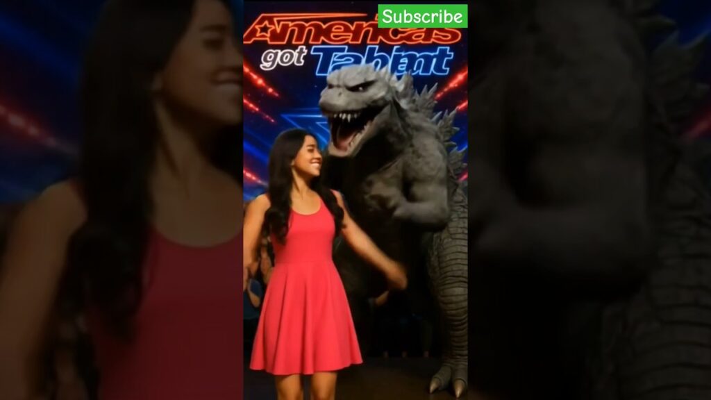 Amazing Godzilla agt america's got talent #shorts #agt #talent