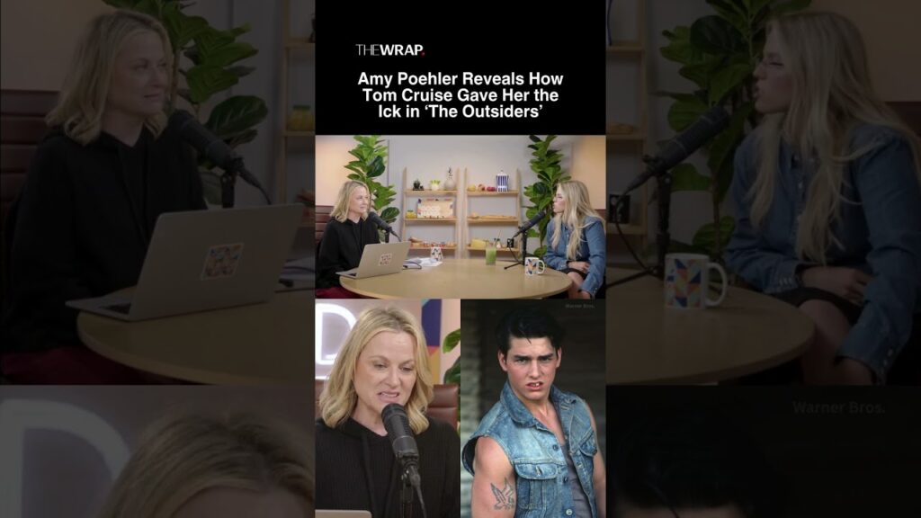 Amy Poehler Reveals How Tom Cruise Gave Her the Ick in ‘The Outsiders’ Amy Poehler Reveals How Tom Cruise Gave Her the Ick in ‘The Outsiders’