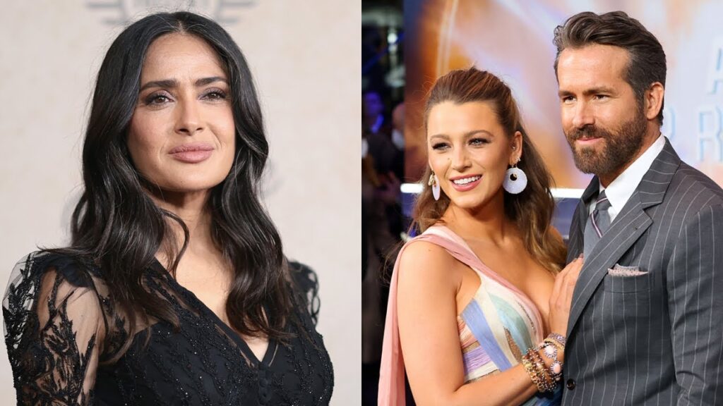 Salma Hayek Shares Her Sweet Bond with Blake Lively & Ryan Reynolds’ Kids | Celebrity Interview Salma Hayek Shares Her Sweet Bond with Blake Lively & Ryan Reynolds’ Kids | Celebrity Interview
