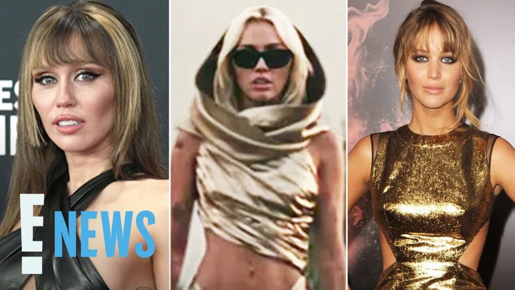 Miley Cyrus Addresses If She Shaded Jennifer Lawrence in “Flowers” Video | E! News Miley Cyrus Addresses If She Shaded Jennifer Lawrence in “Flowers” Video | E! News