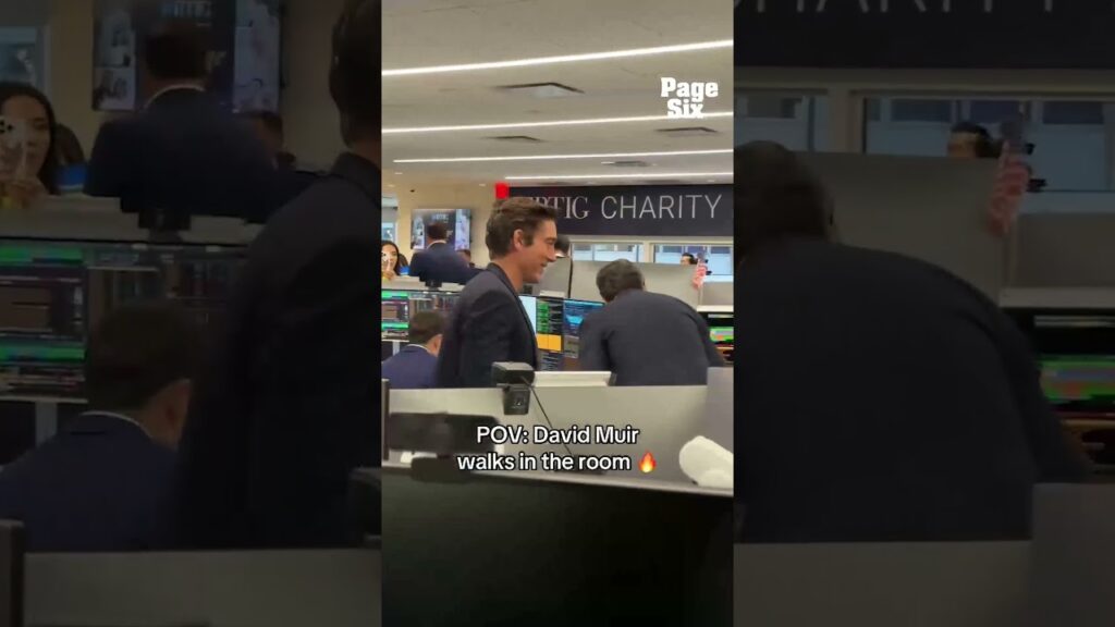 ‘World News Tonight’ anchor David Muir stopped by 2025 BTIG Charity Day (you’re welcome) #shorts 'World News Tonight' anchor David Muir stopped by 2025 BTIG Charity Day (you're welcome) #shorts