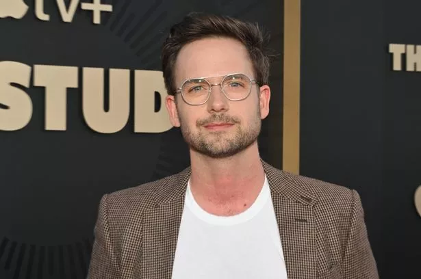 Patrick J. Adams at Apple TV+ Series "The Studio" World Premiere held at the Academy Museum of Motion Pictures on March 24, 2025 in Los Angeles, California. (Photo by Michael Buckner/Variety via Getty Images)