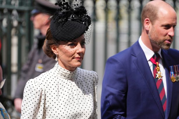 William and Kate at Westminster Abbey today