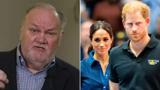 Thomas Markle, Meghan Markle and Prince Harry