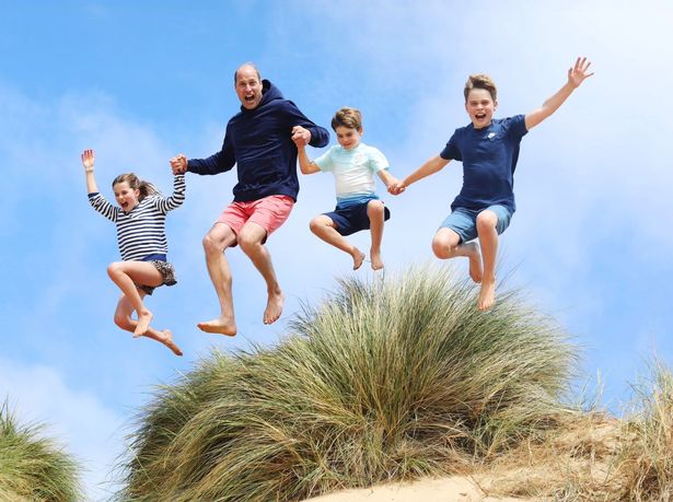 People jumping