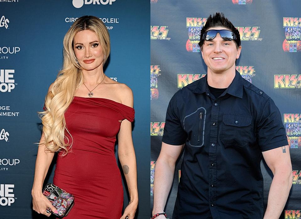<p>Holly Madison & Zak Bagans</p>