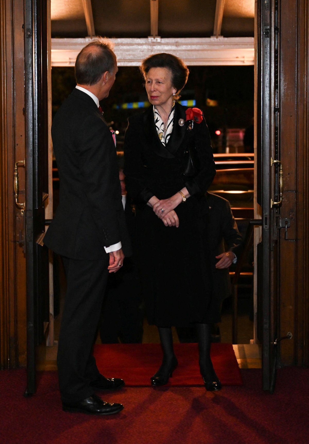 The Princess Royal attends the Festival of Remembrance at the Royal Albert Hall in London on November 9, 2024 (Chris J. Ratcliffe/PA Images/Alamy)