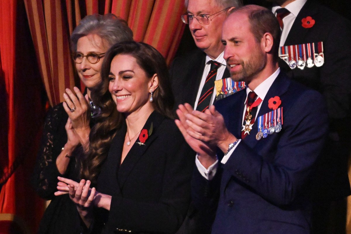The Prince and Princess of Wales attend the Festival of Remembrance at the Royal Albert Hall in London on November 9, 2024 (Chris J. Ratcliffe/PA Images/Alamy)