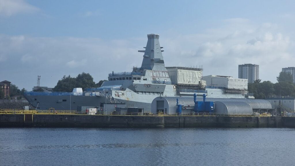 Princess of Wales to christen HMS Glasgow in Glasgow