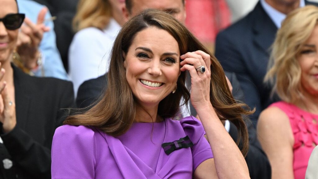 Kate Middleton and Princess Charlotte Arrive at Wimbledon Kate Middleton and Princess Charlotte Arrive at Wimbledon