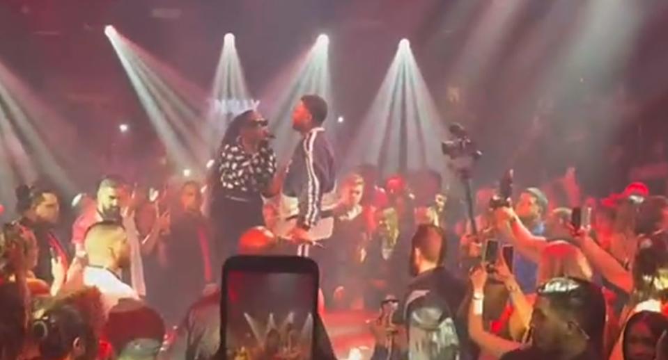 We’re told the power couple and their friends also “went wild” when Nelly and Ashanti hit the stage. Page Six