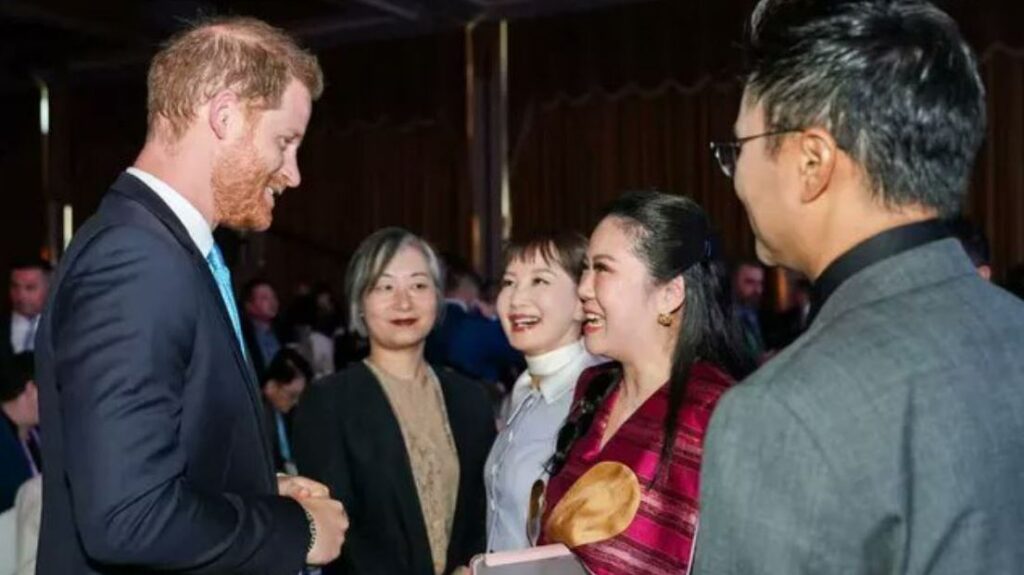 Prince Harry flies from LA to Shanghai to promote greener travel - The Times