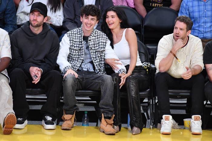 Timothee Chalamet and Kylie Jenner
