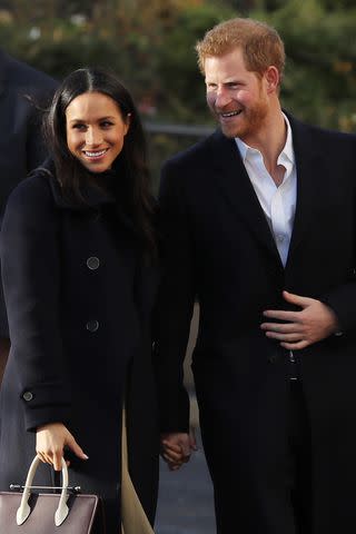 Getty Images Prince Harry and Meghan Markle on December 1, 2017