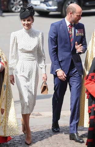 Chris Jackson/Getty Prince William and Princess Kate at Westminster Abbey, London on May 8, 2025