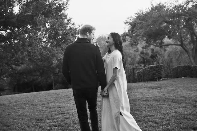 Jake Rosenberg Prince Harry and Meghan Markle at their Montecito home in March 2024