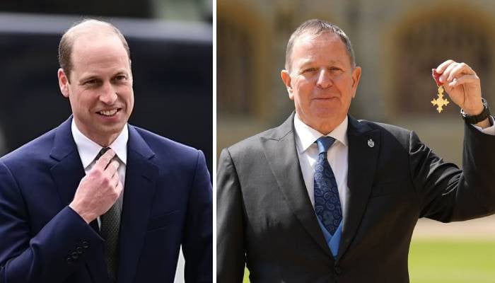 Prince William celebrates Martin Brundle’s ‘iconic career’ with MBE award Prince William celebrates Martin Brundle’s ‘iconic career’ with MBE award