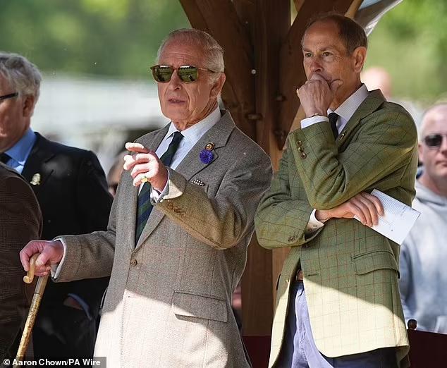 King Charles attends Royal Windsor Horse Show with Prince Edward - after joint outing with William