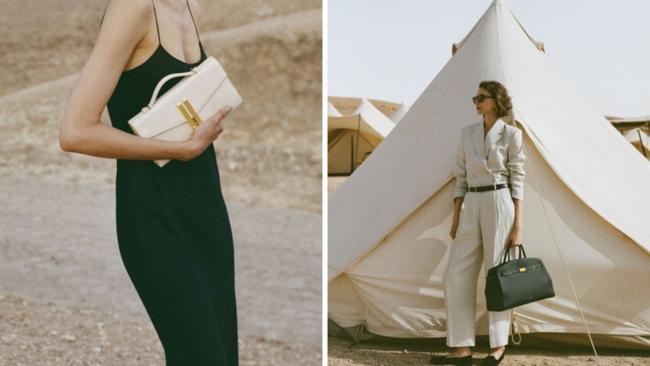 The bags are all handcrafted in Europe.
