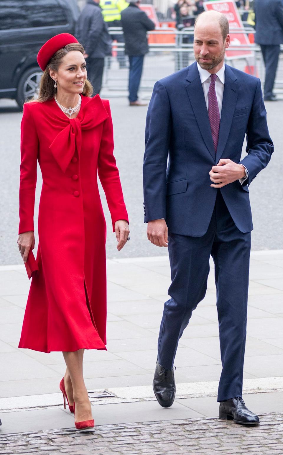 The Prince and Princess of Wales attend the 2025 Commonwealth Day Service at Westminster Abbey
