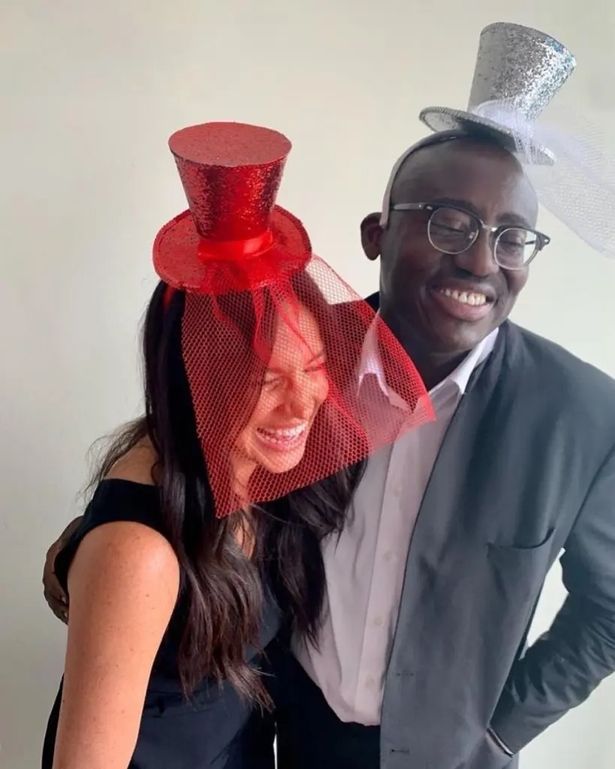 Edward Enninful and Meghan Markle i