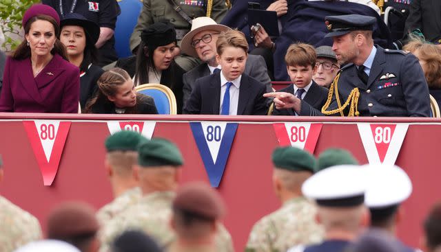 Getty Kate Middleton, Princess Charlotte, Prince George, Prince Louis, and Prince William on May 5, 2025