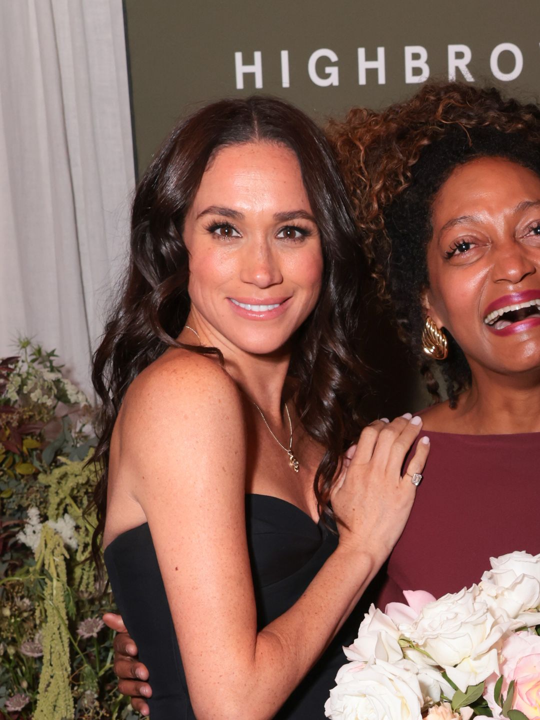 Meghan also wore the ring to the Launch of Highbrow Hippie Haircare & Wellness on November 14, 2024