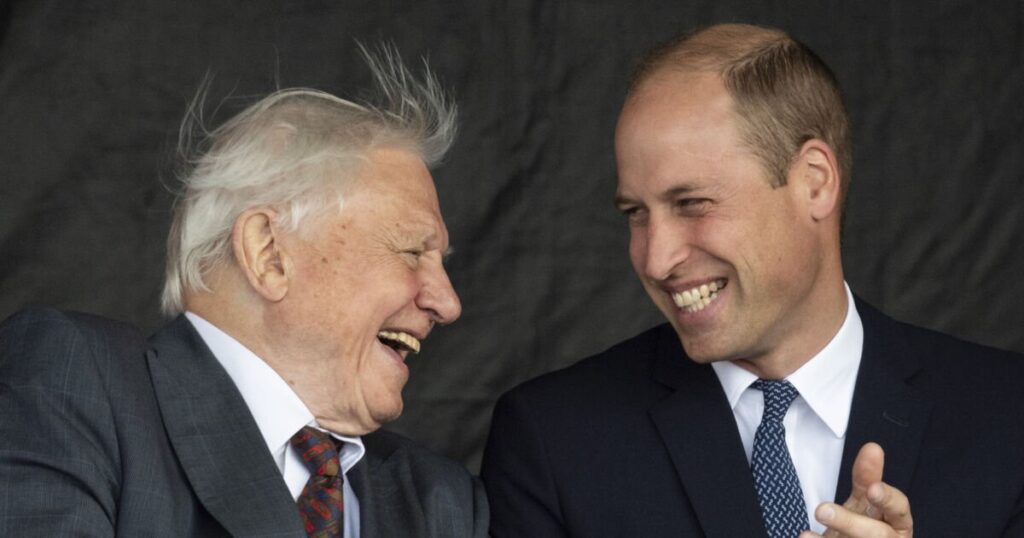 Prince William sends Sir David Attenborough very special message today | Royal | News Prince William sends Sir David Attenborough very special message today | Royal | News