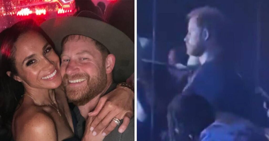 New footage of Prince Harry shows him ‘looking glum’ on date night with Meghan Markle | Royal | News New footage of Prince Harry shows him 'looking glum' on date night with Meghan Markle | Royal | News