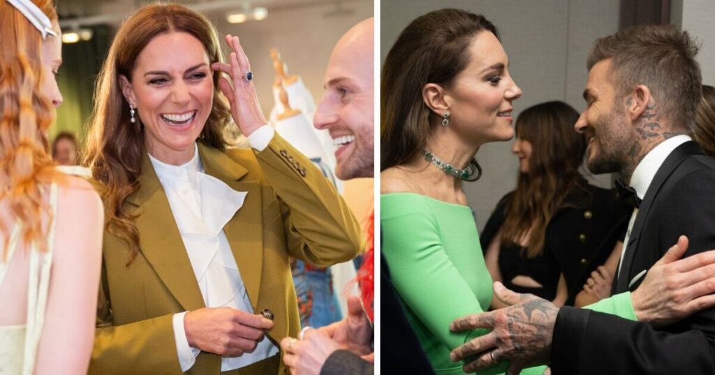Princess Kate's relationship with David and Victoria Beckham - special invite to tribute | Royal | News