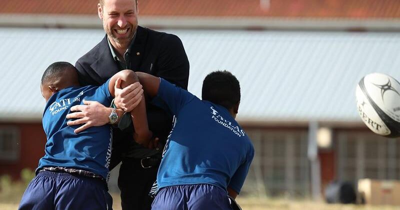 Prince William is solo in South Africa perhaps intentionally