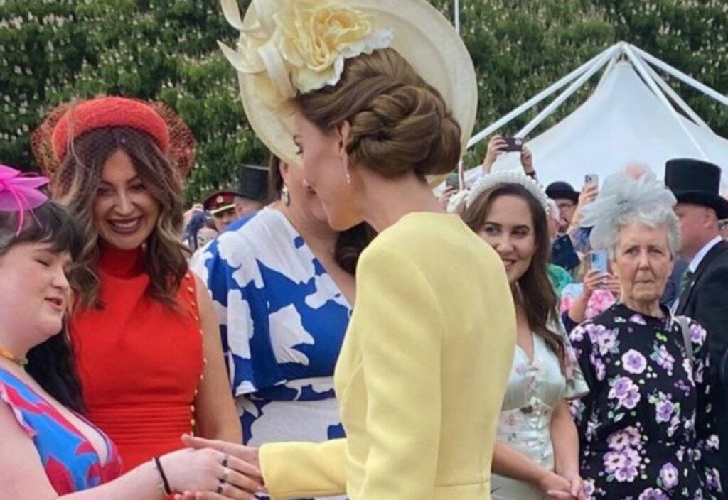 Moray woman meets Princess of Wales at royal garden party