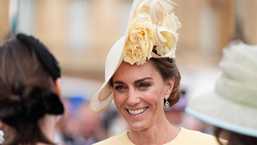 Princess of Wales makes surprise appearance at Buckingham Palace garden party