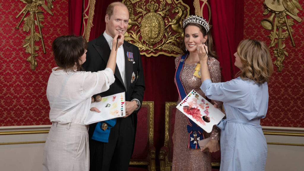 Madame Tussauds unveils new Kate waxwork figure - and a William upgrade
