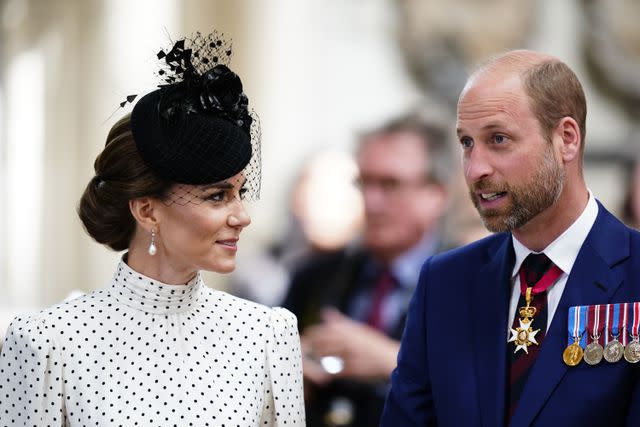 Getty Kate Middleton and Prince William on May 8, 2025