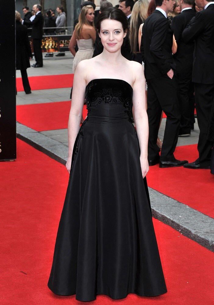 Claire Foy at Olivier Awards, April 28, 2013