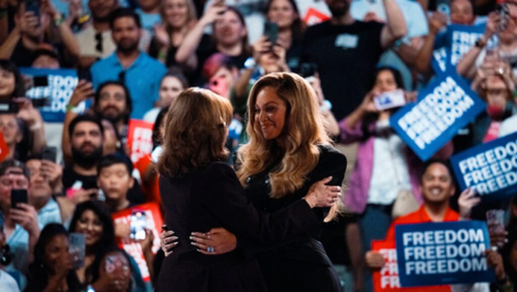 Trump wants 'investigation' into celebrity endorsements of Harris