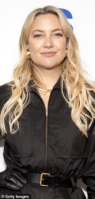 Actress Kate Hudson (pictured) has spent the majority of her life estranged from her father, Bill Hudson