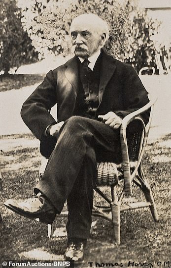 Herman Lea's portrait of Thomas Hardy. The great novelist showed photographer Herman Lea around his beloved Dorset to show him the real life locations he wrote into his works