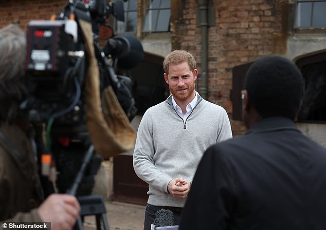The Duke of Sussex speaking at Windsor Castle in Berkshire on May 6, 2019, after the Duchess of Sussex gave birth to Archie who weighed 7lbs 3oz