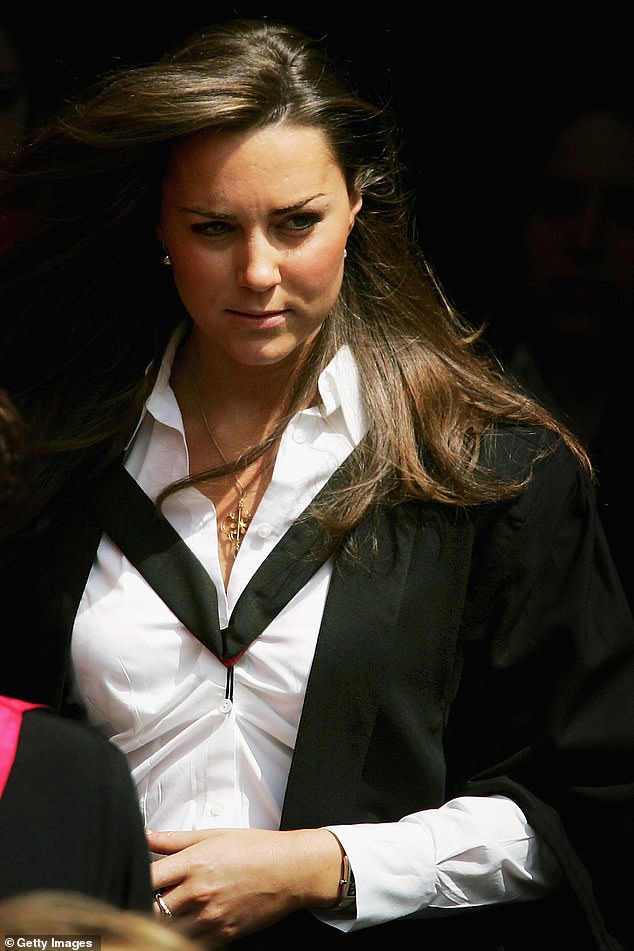 After four years at the top-rated Scottish university, Kate graduated with an upper second class degree in History of Art