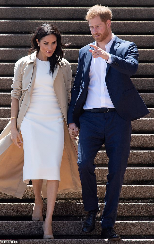 The Sussexes visit the Sydney Opera House in 2018
