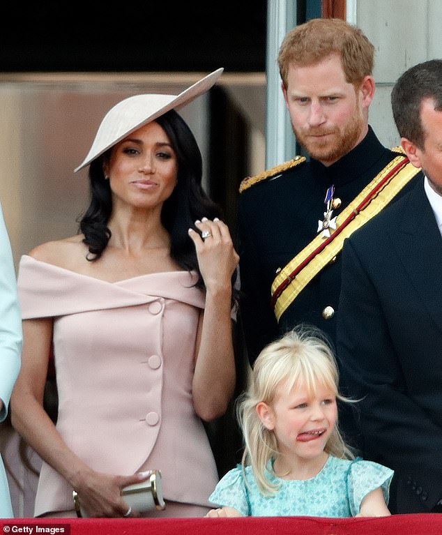 The Carolina Herrera off-the-shoulder outfit for Trooping the Colour was possibly showing a little too much flesh according to royal fashion protocol experts