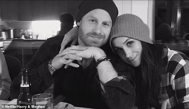 'We're two people who are really happy and in love,' Meghan told Vanity Fair