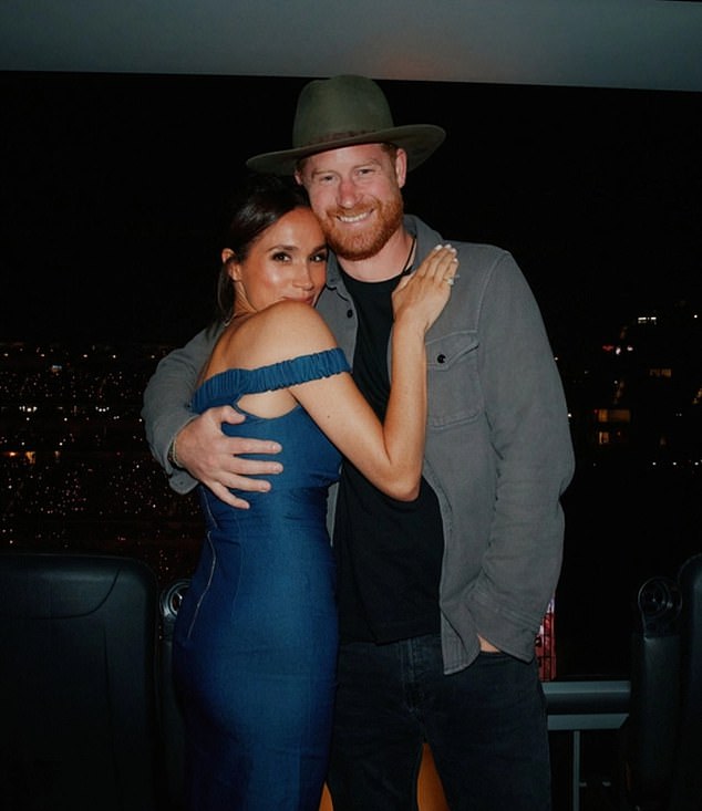 Meghan Markle and Prince Harry were spotted enjoying the fifth night of Beyoncé’s Cowboy Carter Tour in California over the weekend