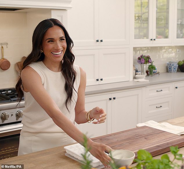 The 43-year-old's first line of As Ever products included raspberry spread, honey, herbal tea and ready made crepe mix